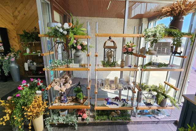 shelves stocked with popular health products